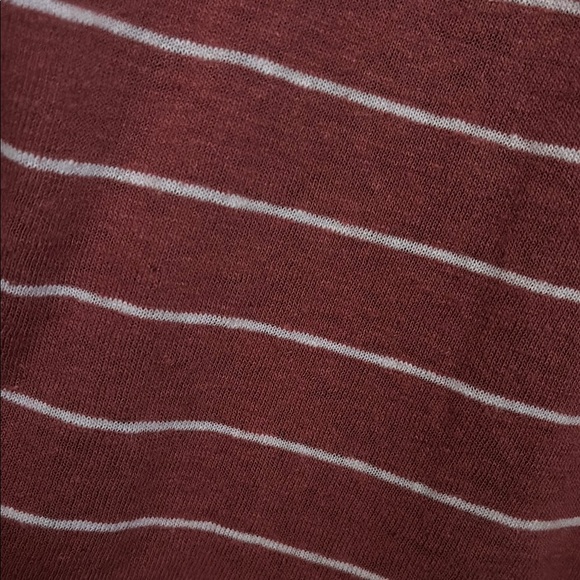 Coral Ribbed Short Sleeve Tee - Picture 2 of 7